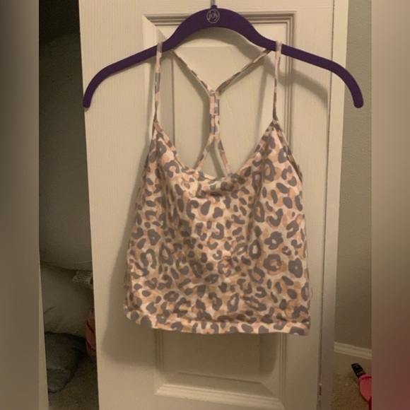 Victoria Secret Pink leopard tank top - Picture 1 of 1